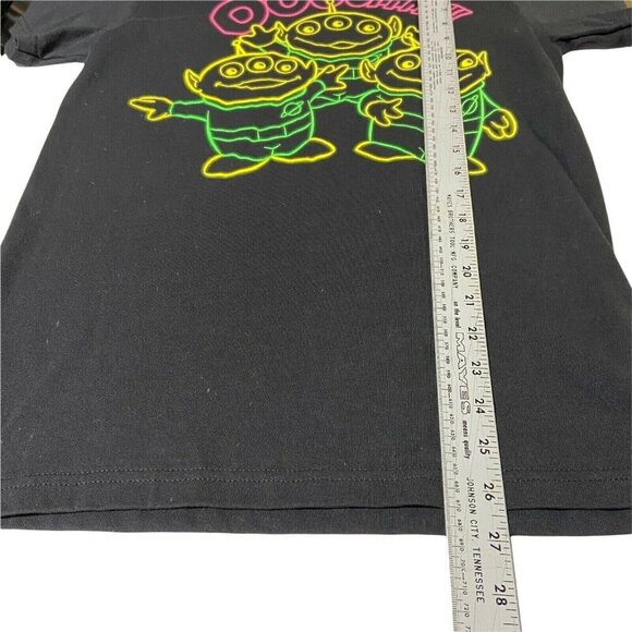 Toy Story T-Shirt Glow In Dark Black Small Unisex NWT - Picture 3 of 7